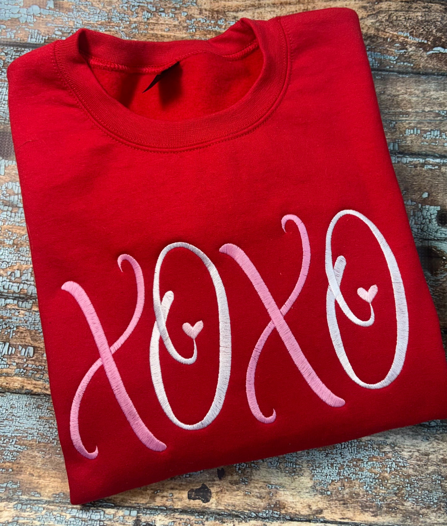 XOXO Embroidery Design