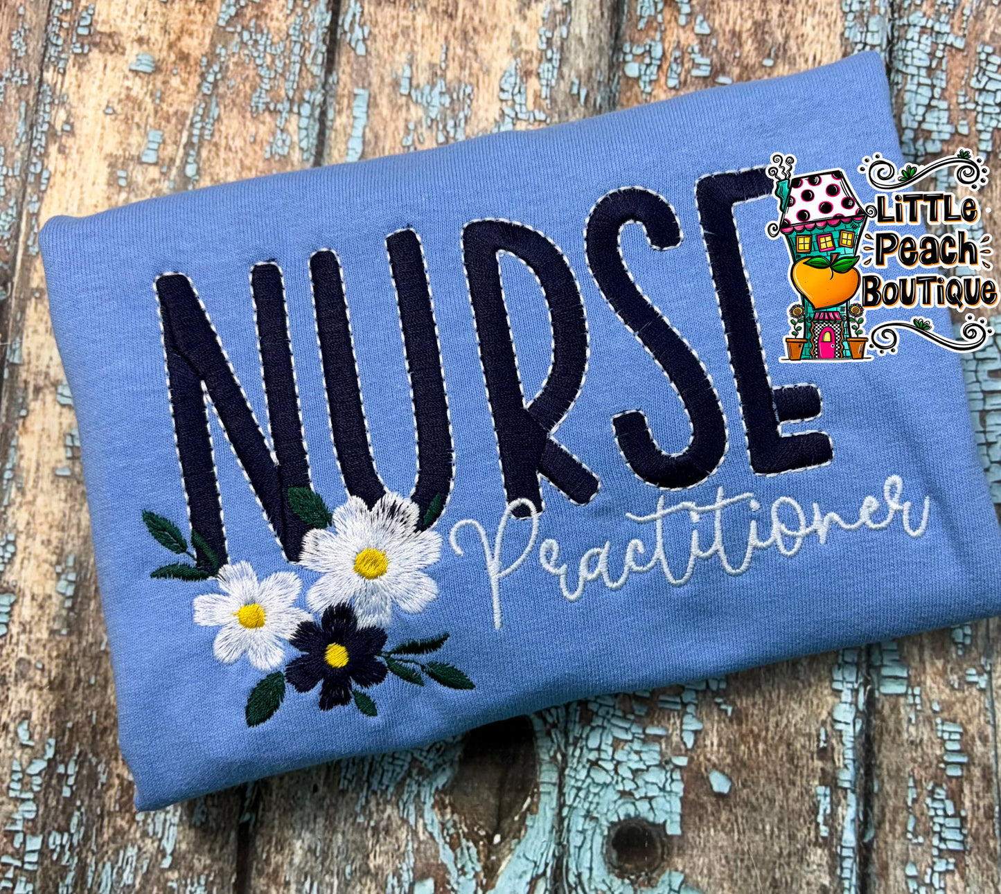 Medical Professional Floral Shirt