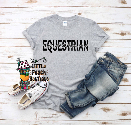 Equestrian Mom T-shirt