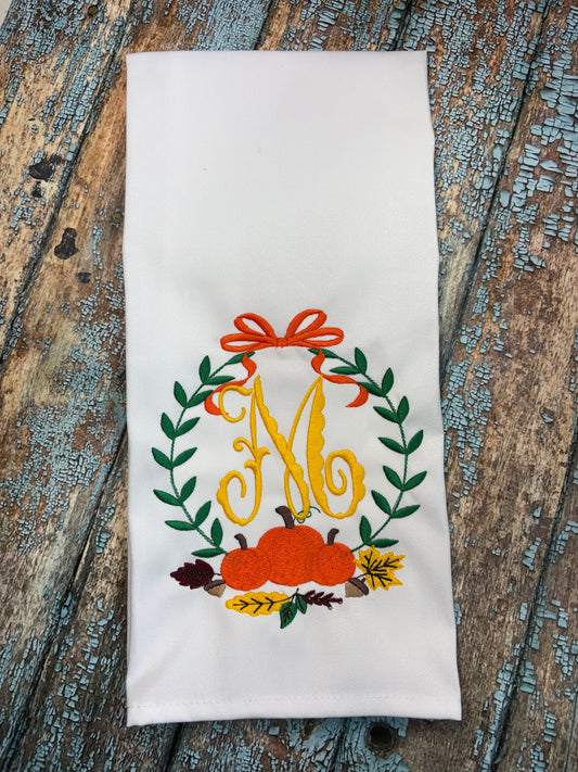 Laurel Autumn Tea Towel