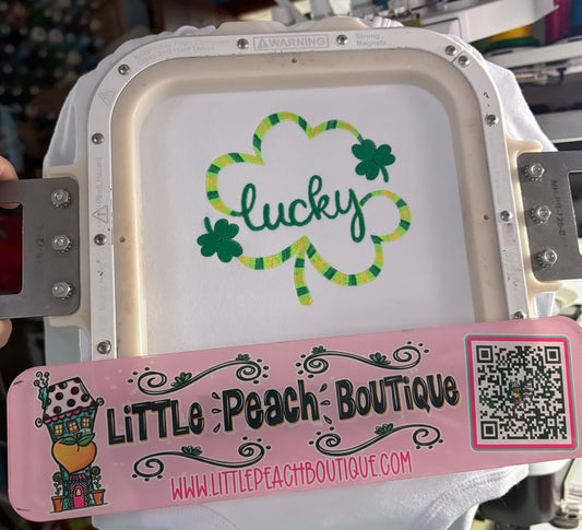 Lucky Embroidery Design