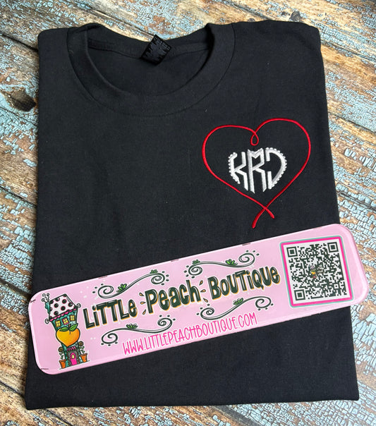 Loopy Heart Embroidery Design