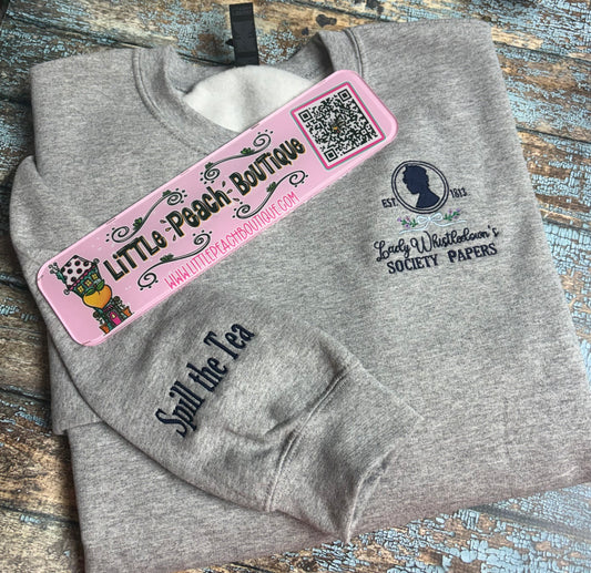 Bridgerton Embroidery Design