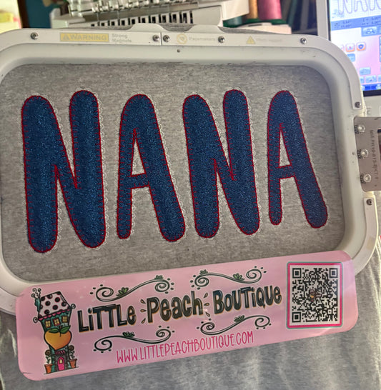 NANA-Lace Blanket Stitch Applique Embroidery Design