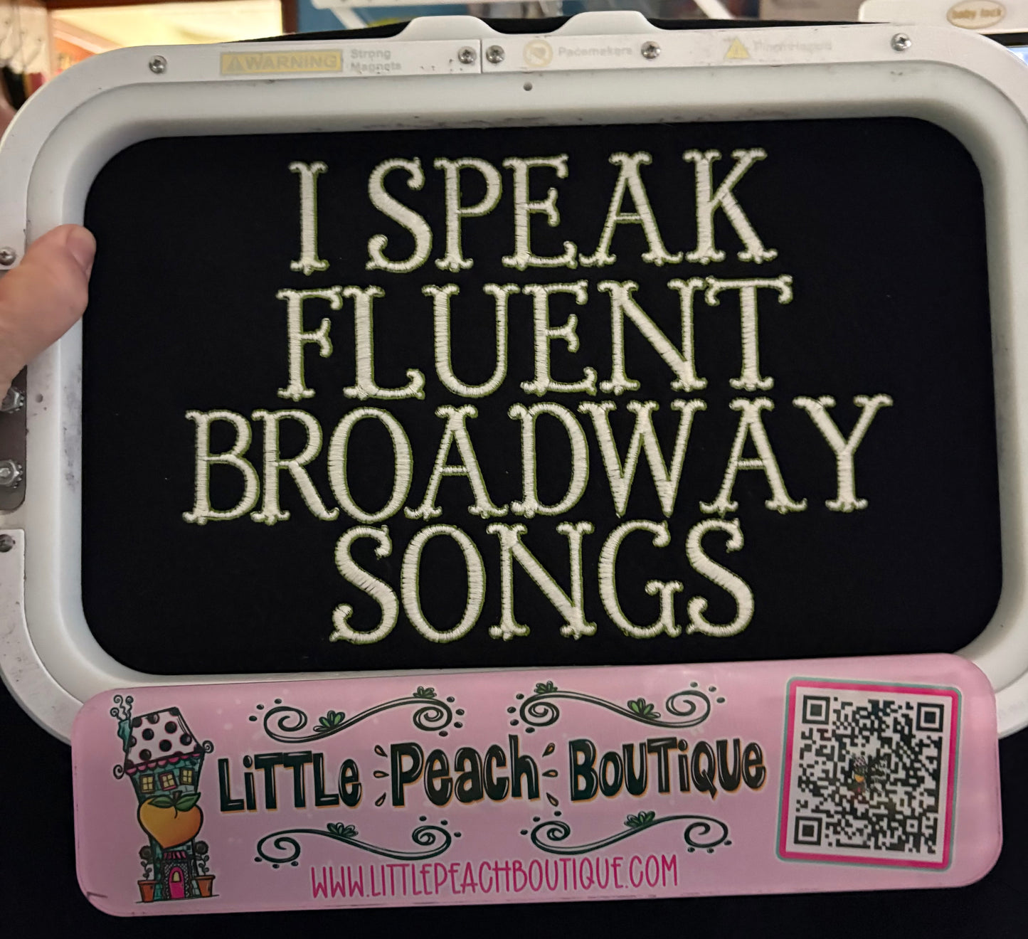 I Speak Fluent Broadway Songs Sweatshirt