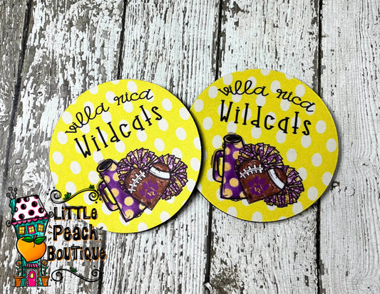 Villa Rica HS Coaster Set