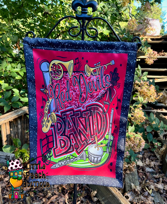 Bowdon Red Devils Band Garden Flag