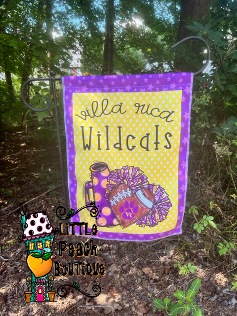 Villa Rica HS Football Garden Flag