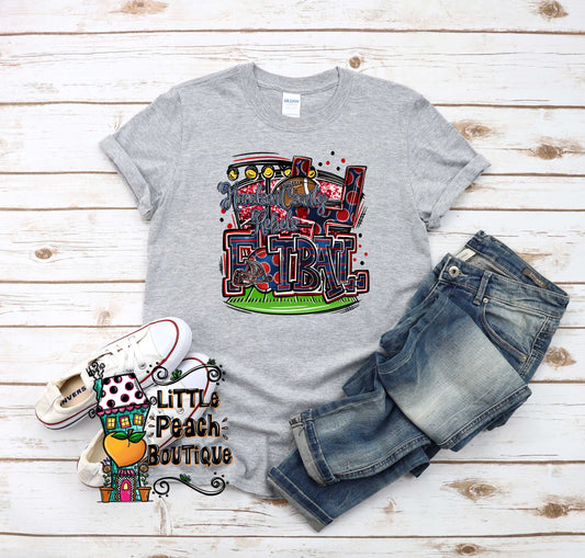 Haralson County Rebels Football T-shirt