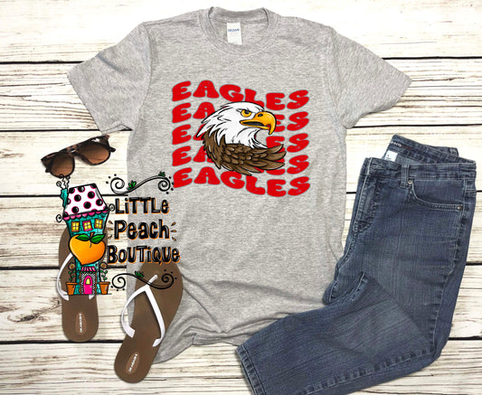 Mt. Zion Eagles Wave T-shirt