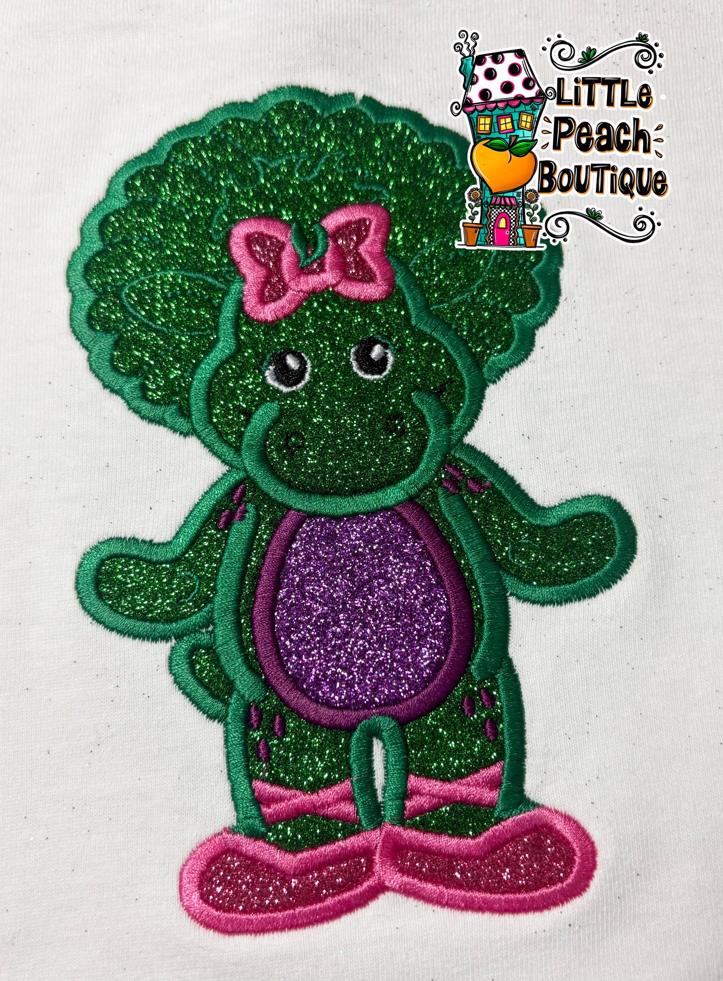 Baby Bop Applique Embroidery Design
