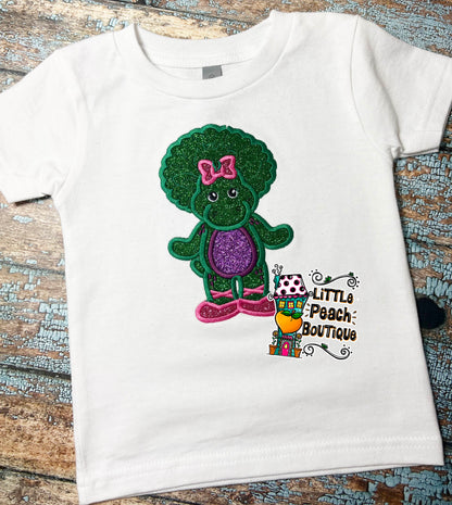 Baby Bop Applique Embroidery Design
