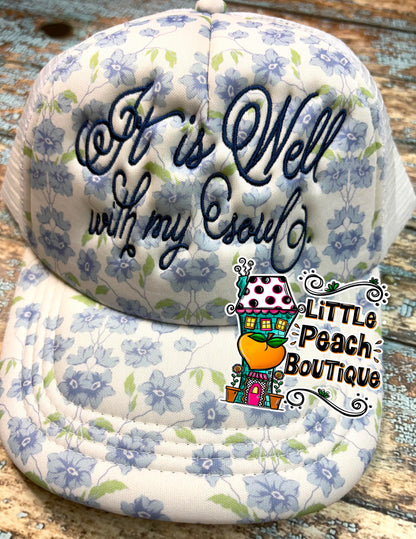 It Is Well With My Soul Embroidery Design
