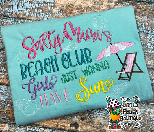 Salty Mimi's Beach Club T-Shirt