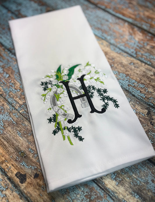 Horseshoe Tea Towel