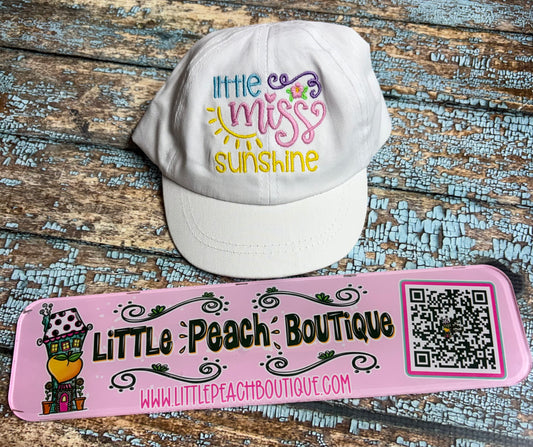 Little Miss Sunshine Embroidery Design
